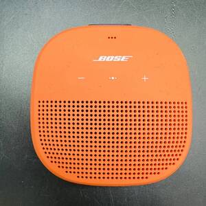 【2530】BOSE ボーズ ワイヤレススピーカー Bluetooth SoundLink Micro オレンジ 動作未確認