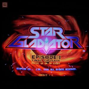 1円〜 ※ROMのみ カプコン/CAPCOM スターグラディエイター STAR GLADIATOR ZN-1 動作確認済【20