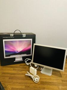 ♪ アップル/Apple Cinema Display 20インチ シネマディスプレイ フラットパネル 液晶モニター M9177J/A A1081 動作未確認