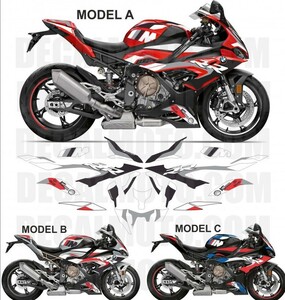 グラフィック デカール ステッカー 車体用 / BMW S1000RR 2018 - / レプリカ M1000RR