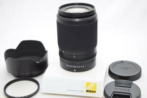 美品★Nikon ニコン NIKKOR Z DX 50-250mm F4.5-6.3 VR★レンズフード付・おまけ付