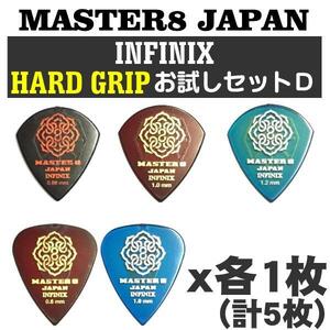 即決◆新品◆送料無料MASTER8 JAPAN お試しセットD(5種×1=5枚IFS-JZ088 IFS-JZ100 IFS-JZ120 IFS-TD080 IFS-TD100/メール便