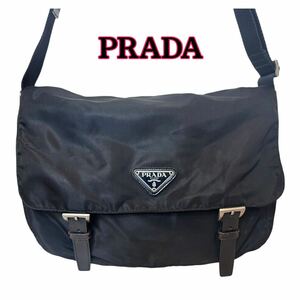 PRADA プラダ 三角ロゴ メッセンジャー ショルダー バッグ