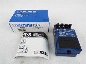 ☆ BOSS ボス PS-3 エフェクター 動作確認済 音出し確認済 中古 240707Y3622