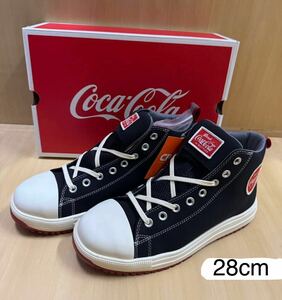 ⑱CONVERSE 28cm ALL STAR PS Coca-Cola Hi Black オールスター　ＰＳ　コカコーラ　ＨＩ ハイカットタイプ　安全靴　コンバース