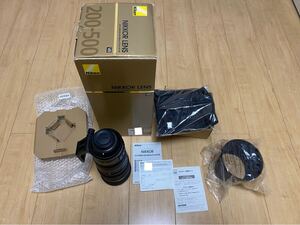 ◆1円スタート◆ Nikon 望遠ズームレンズ AF-S NIKKOR 200-500mm f/5.6E ED VR