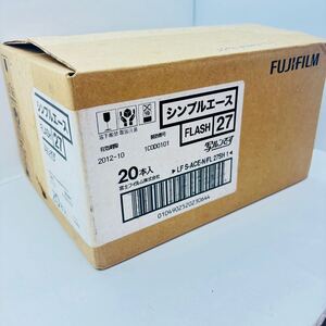 FUJIFILM 富士フイルム フィルム 期限切れ 写ルンです　シンプルエース　カラー 20本　未使用品　冷蔵庫　 ポジ 27枚撮り　フジカラー 