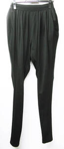 LIMI few Yohji Yamamoto Stretch Sarouel Pants S リミフゥ ヨウジヤマモト ゴムウエスト ストレッチ サルエル 変形 パンツ 黒 S ワイズ