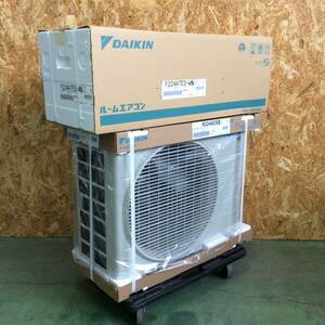 ◎【TH-4985】未使用品 DAIKIN ダイキン ルームエアコン F224ATES-W7+R224AES5 単100V 6畳 2024年モデル【佐川送料着払い・２梱包】