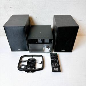 247＊中古 SONY ミニコンポ CDコンポ 電気機器 システムコンポ ソニー HCD-SBT40 SS-SBT40 簡易動作確認済み＊