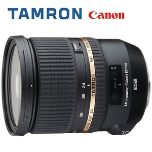 タムロン TAMRON SP 24-70mm F2.8 Di VC USD キヤノン用 大口径標準ズームレンズ フルサイズ対応 一眼レフ カメラ 中古