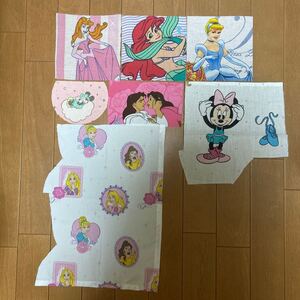 ☆Disney Princess ヴィンテージシーツはぎれセット★