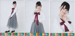 AKB48 チーム8 宮里莉羅 AKB48単独コンサート～15年目の挑戦者～DVD&Blu-ray 発売記念 生写真 3種コンプ