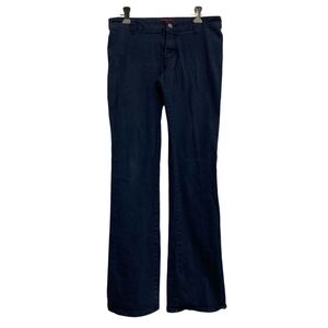 Dickies チノパンツ デッキーズ レディース W29 ネイビー 細身 コットン 古着卸 アメリカ仕入 a611-8285