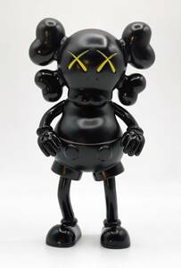 【1999年発売 極美品】 KAWS 1st COMPANION Vinyl Figure BLACK カウズ ソフビ ★ realmad HECTIC BOUNTY HUNTER フィギュア medicom toy