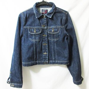 *RL POLO JEANS COMPANY ラルフローレン ジャケット バック ロゴ デニム L インディゴ*送料込