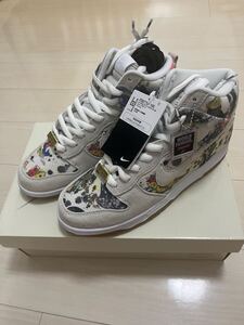 supreme × NIKE SB Rammellzee Dunk HighCOLOR/STYLE：Multicolor 28cm US10　新品未使用