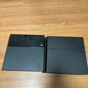 動作確認済み PS4 本体 のみ 2台 まとめ CUH 1100 1200 ジェットブラック 封印シール プレステ4本体 500GB PS4本体 PlayStation4 SONY