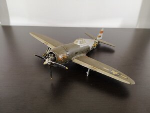 ■3点以上で送料無料!! プラモデル完成品/塗装済 南太平洋戦線 P47 P47D 航空機 Thunderbolt/サンダーボルト アメリカ軍 m0o7305