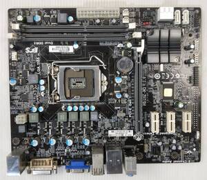 【中古パーツ】BIOS確認のみ、H61H2-M5 V:1.0 マザーボード ＩＯパネル LGA1155 ■MB4158