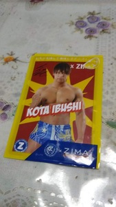 KOTA IBUSHI ZIMA サイン入りカード　プロレス