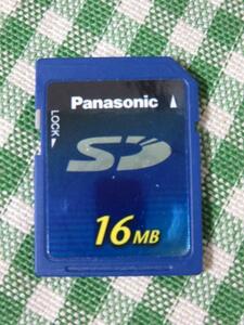 Panasonic SDメモリーカード 16MB