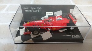 1/43.MINICHAMPS ミニチャンプス FERRARI. F 300.1998.V10. E.IRVINE Marlboro マルボロ仕様 現状品 画像確認 商品説明 自己紹介必読下さい