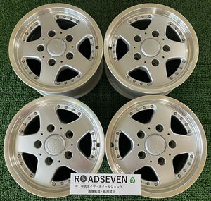 ★CV-928 BS製 ブリヂストン 16インチ 150/5H ★16×8J +45 PCD150 5穴 ハブ:約108mm 4本Set 社外 アルミホイール 中古品 ★送料無料