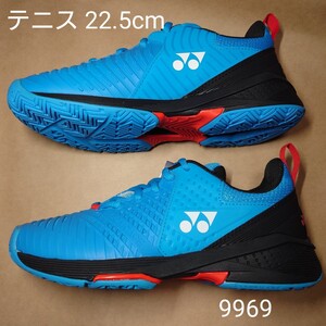 テニスシューズ 22.5cm ヨネックス YONEX パワークッション ソニケージ3ワイド AC 9969