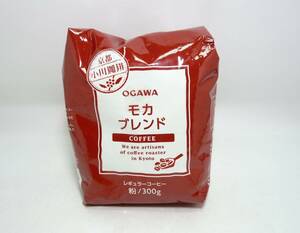 【京都　小川珈琲】モカブレンド　300g　レギュラーコーヒー（粉）