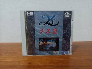 PCエンジン　CD-ROM2　イース３　美品　動作確認済み