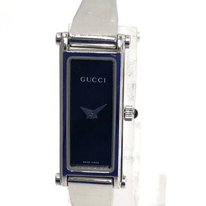 GUCCI　グッチ　腕時計　SS　クォーツ　1500L　不動品【CKAUD035】