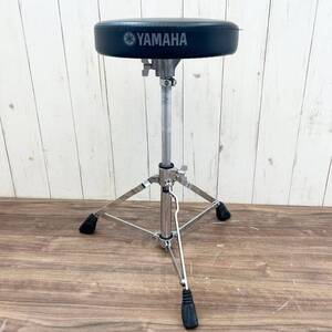 31▲ヤマハ YAMAHA ドラムスツール ドラム椅子 DS550U 椅子 スツール 約H37-56cm 収納 折りたたみ 現状品