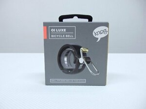 KNOG　Oi LUXE 自転車ベル ブラック　SMALL