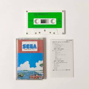 ゲーム音楽 カセットテープ セガ・ゲーム・ミュージック Vol.1 アウトラン他 試聴未確認 Sega Game Music Vol.1 OutRun Cassette Tape