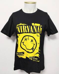 送料無料　【Mサイズ】ニルヴァーナ　NIRVANA　Tシャツ　顔　ロックバンド　病み系　ストリート　ファンスマ