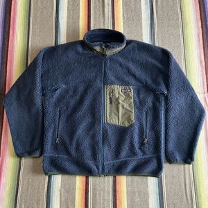 ◎送料無料◎patagonia Classic Retro Cardigan☆パタゴニア クラシック レトロ カーディガン フリース ジャケット☆2007年製 SIZE L