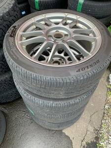 Y951 215/45R17 DUNLOP ダンロップ 2020年 PCD100 5H 7J OFF50 4本セット