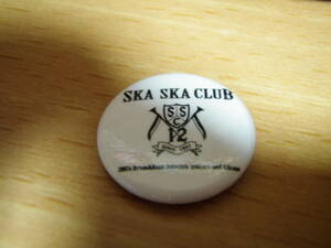 RSRライジングサンロックフェスティバル2013 グッズ 缶バッジ SKA SKA CLUB