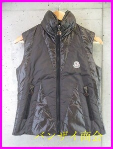 1321s16◆美品です◆リバーシブル◆MONCLER モンクレール 羽毛ダウンベスト O/ダウンジャケット/ダウンコート/ブウｒ損/レディース女性婦人