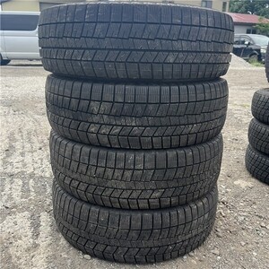 ★送料無料★ 195/65R15 2020年製 8分山 ダンロップ WINTERMAXX 03 4本/中古スタッドレスタイヤ(冬タイヤ) ノア N7619_P1