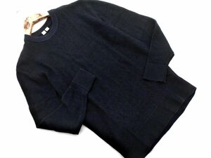 Uniqlo U ユニクロ ユー ルメール クルーネック ニット セーター sizeS/濃紺 ◇■ ☆ efb3 メンズ