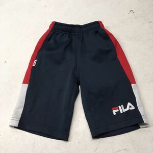 送料無料★FILA フィラ★ジャージ ハーフパンツ★キッズ　110★ネイビー#40624sjj21