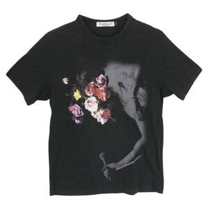 UNDERCOVER アンダーカバー 08AW UNREAL REAL CLOTHES期 Tシャツ Ian Curtis Print Tee アイアンカーチスプリント フラワー 半袖 【中古】