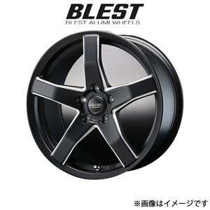 ブレスト バーンズテック V-05 アルミホイール 1本 86 ZN6(18×7J 5-100 INSET50 セミグロスブラックミーリング)BLEST Bahns Tech V-05