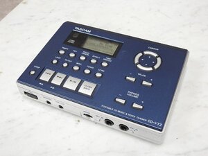 〇 TASCAM タスカム CD-VT2 ポータブル CDミュージック＆ヴォイストレーナー　〇ジャンク〇