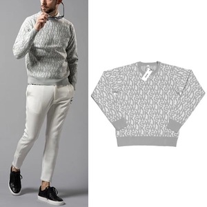 23SS 新品2.8万 wjk golf knit pullover　プルオーバー ニット　　AKM ジュンハシモト 1piu1uguale3