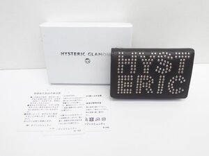 ヒステリックグラマー HYSTERIC GLAMOUR 三つ折りウォレット 箱付き 財布 △WA6320