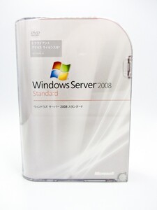 Windows Server 2008 Standard 5クライアント アクセスライセンス付き 5CAL 4988648540156 SH005