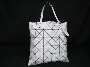 1円 ■極美品■ BAO BAO ISSEY MIYAKE バオバオイッセイミヤケ ルーセント PVC トート ハンドバッグ ショルダー 肩掛け ホワイト系 BJ4447